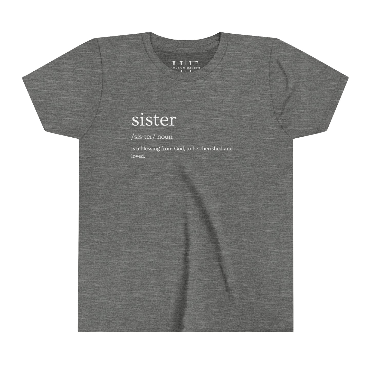 "Sister Blessing" Youth Short Sleeve Tee