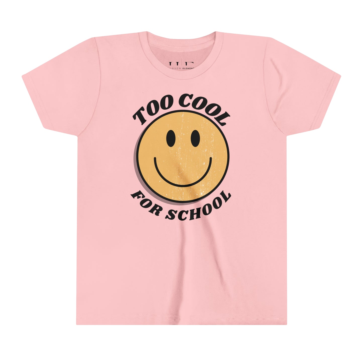 "Too Cool for School" Youth Short Sleeve Tee