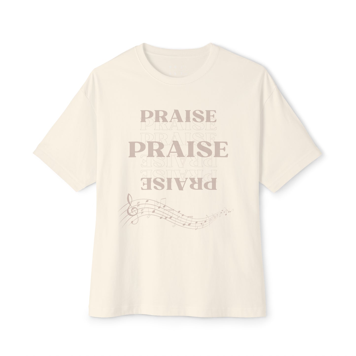 "Praise" Adult Oversized Unisex Boxy Tee