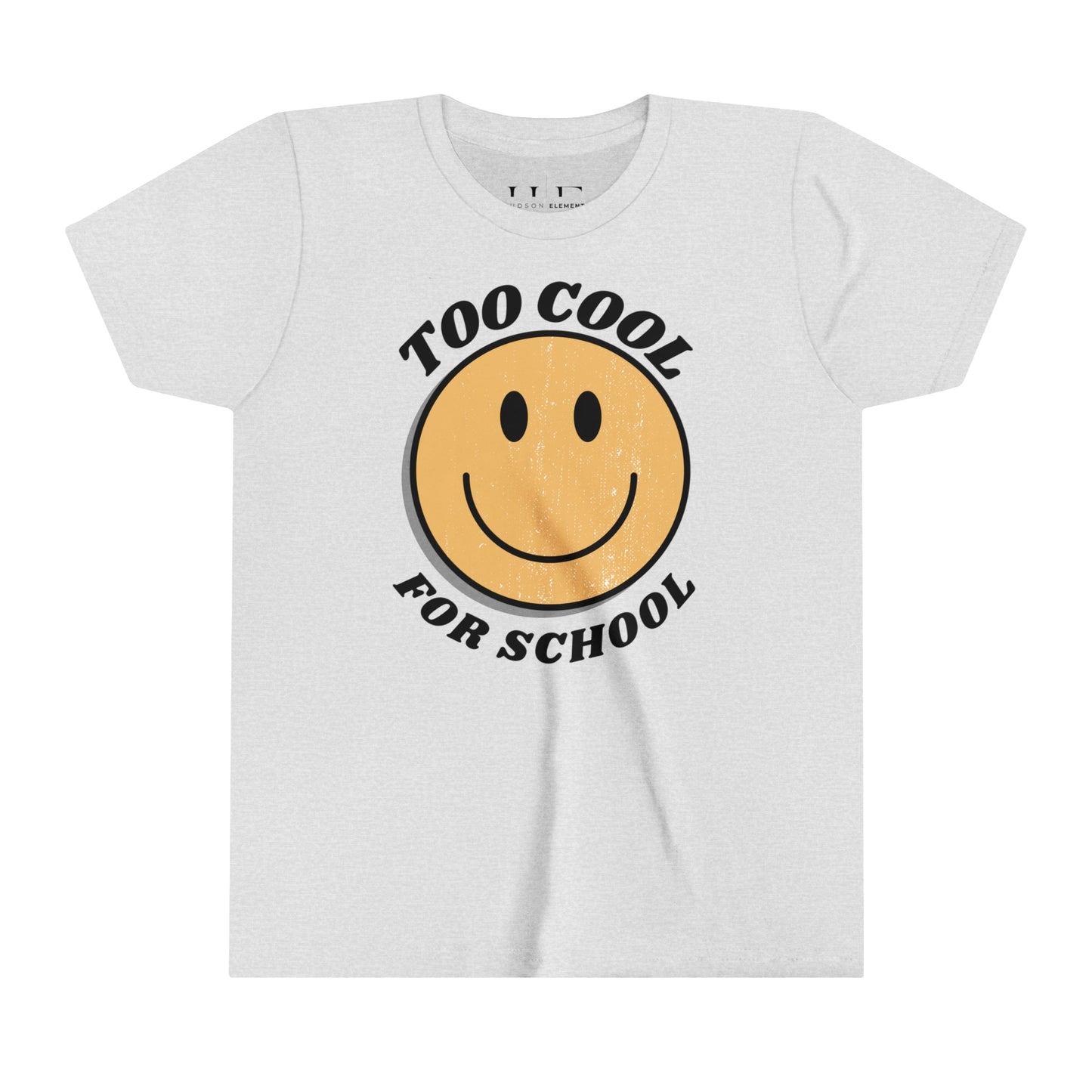 "Too Cool for School" Youth Short Sleeve Tee