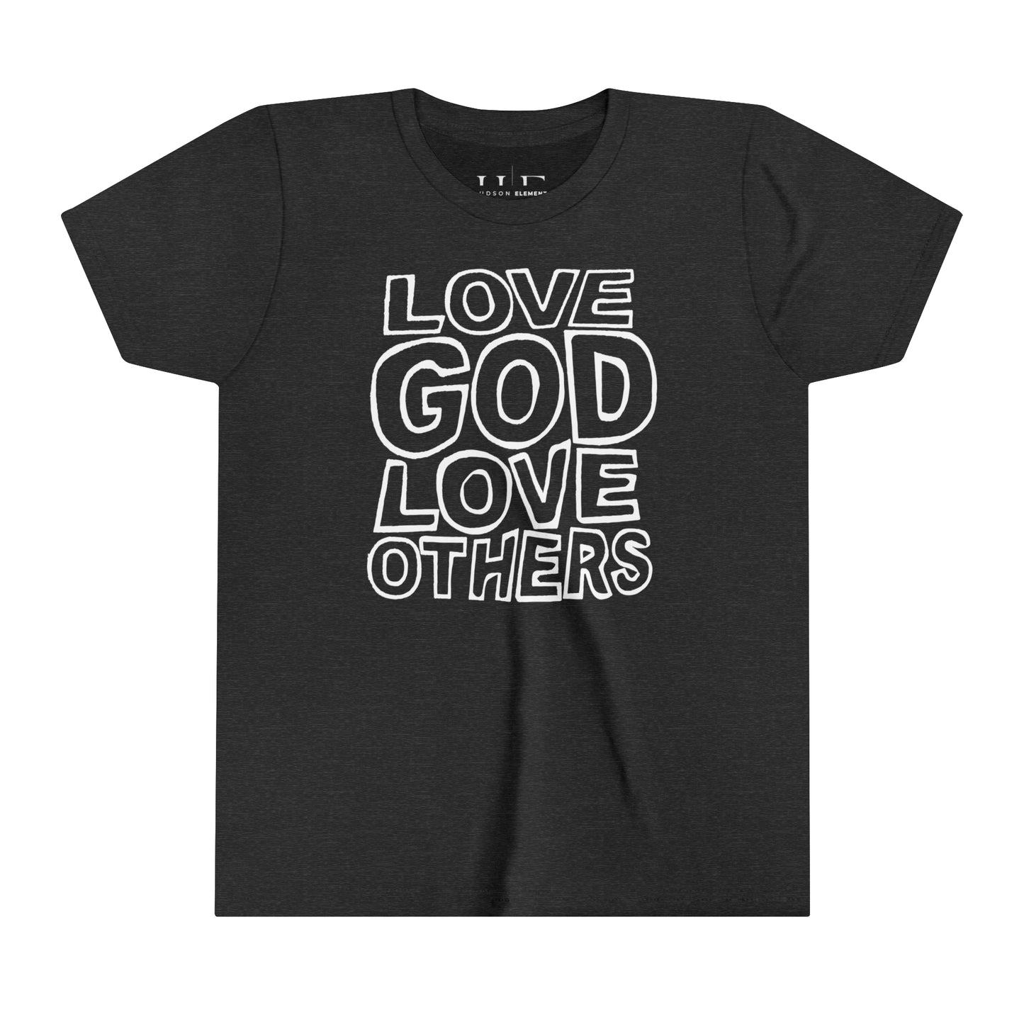 "Love God, Love Others" Youth Short Sleeve Tee