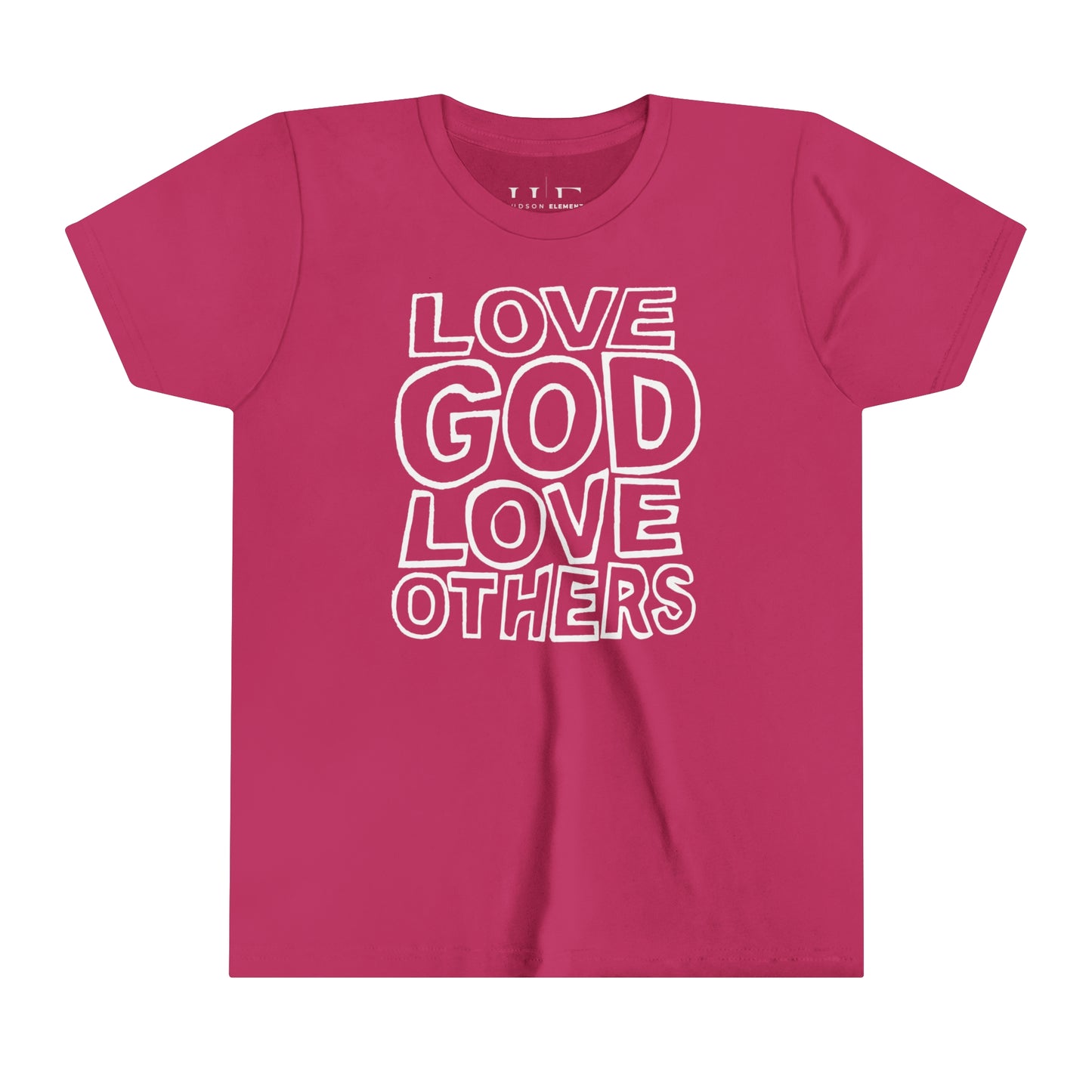 "Love God, Love Others" Youth Short Sleeve Tee