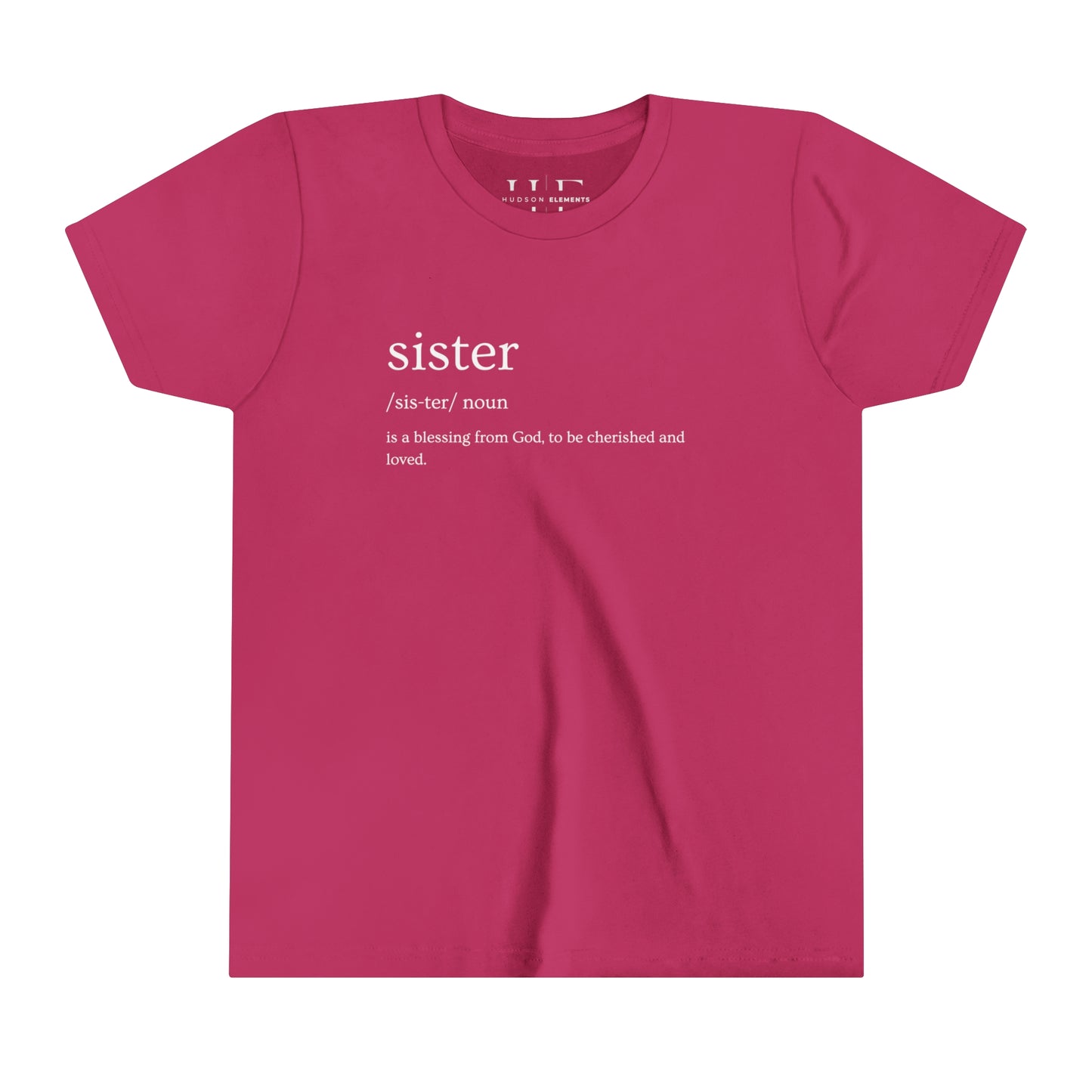 "Sister Blessing" Youth Short Sleeve Tee