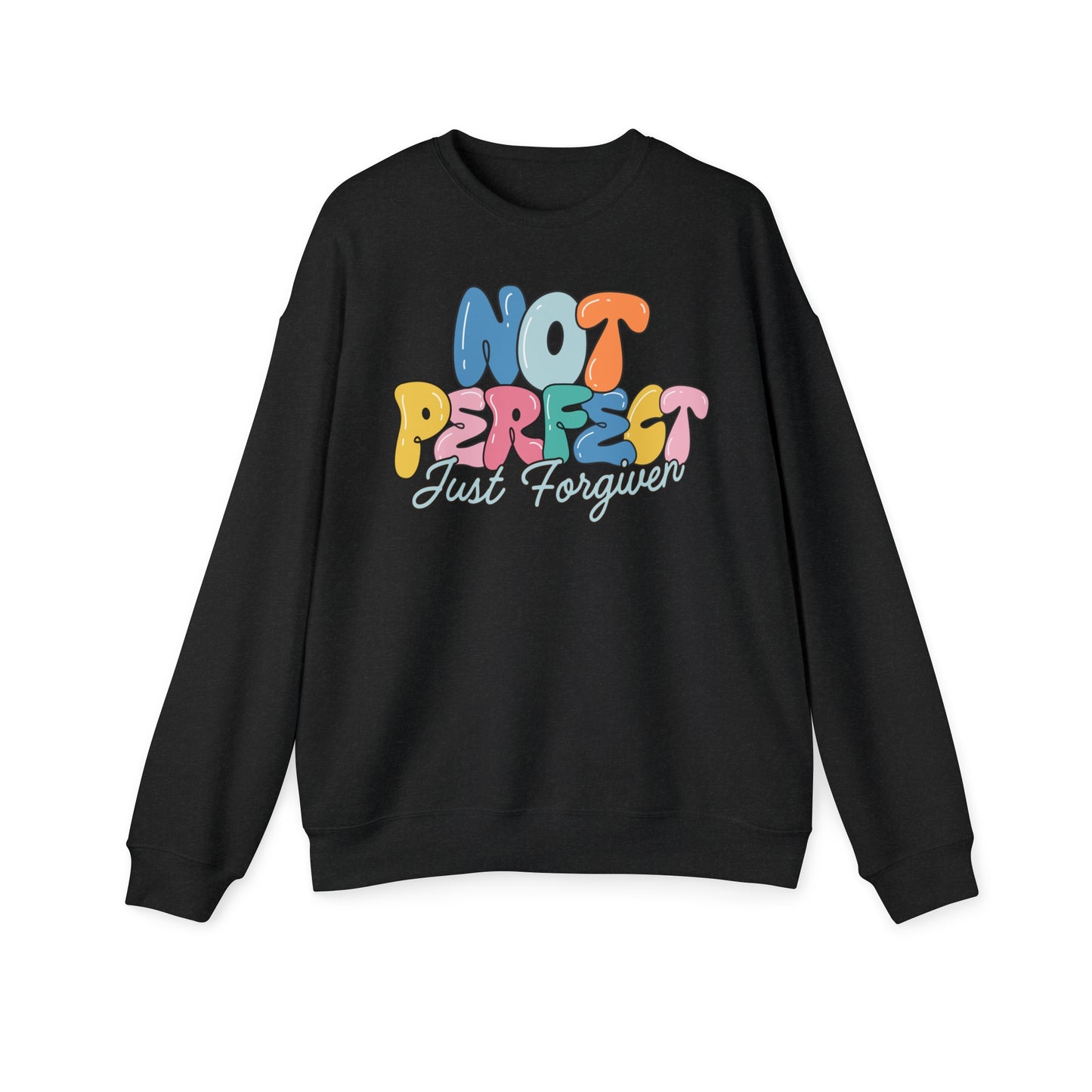 "Not Perfect" Adult Unisex Lightweight Sweatshirt