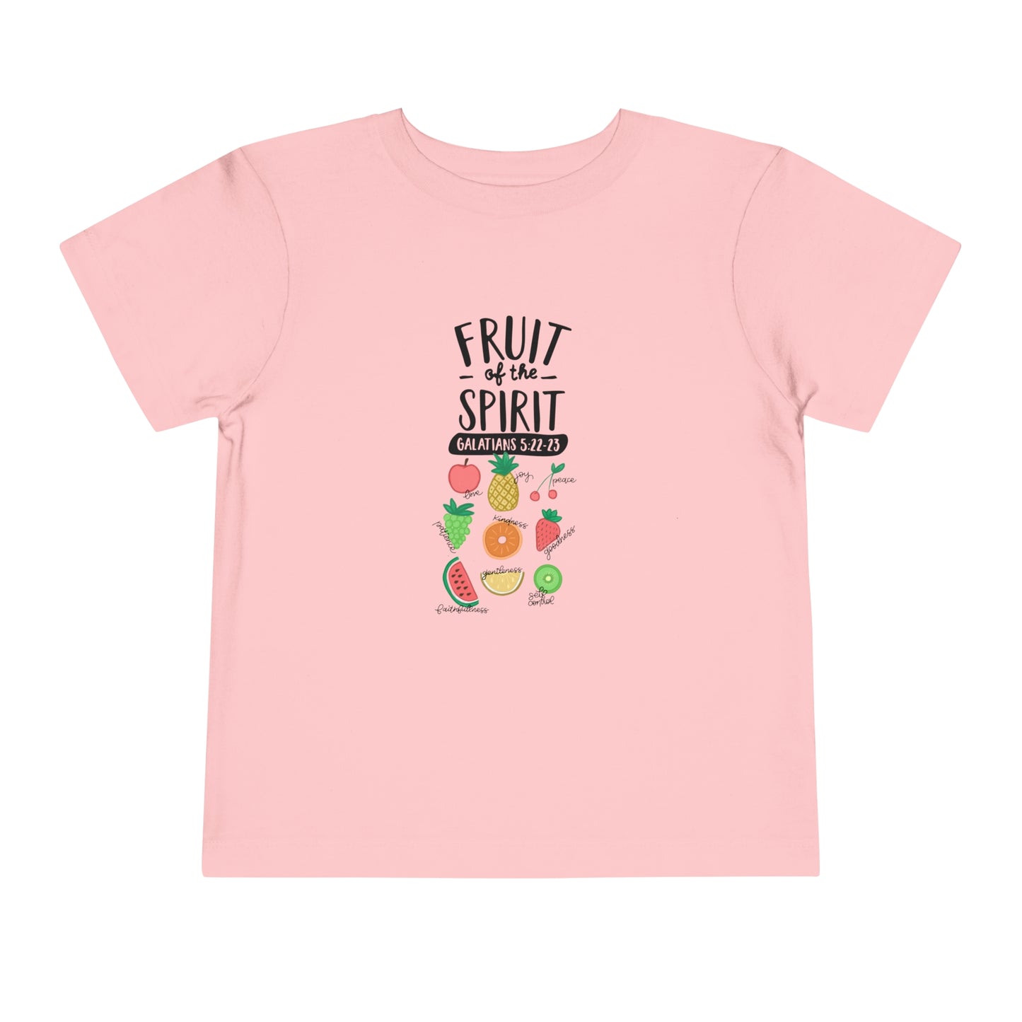 'Fruit of the Spirit" Toddler Short Sleeve Tee