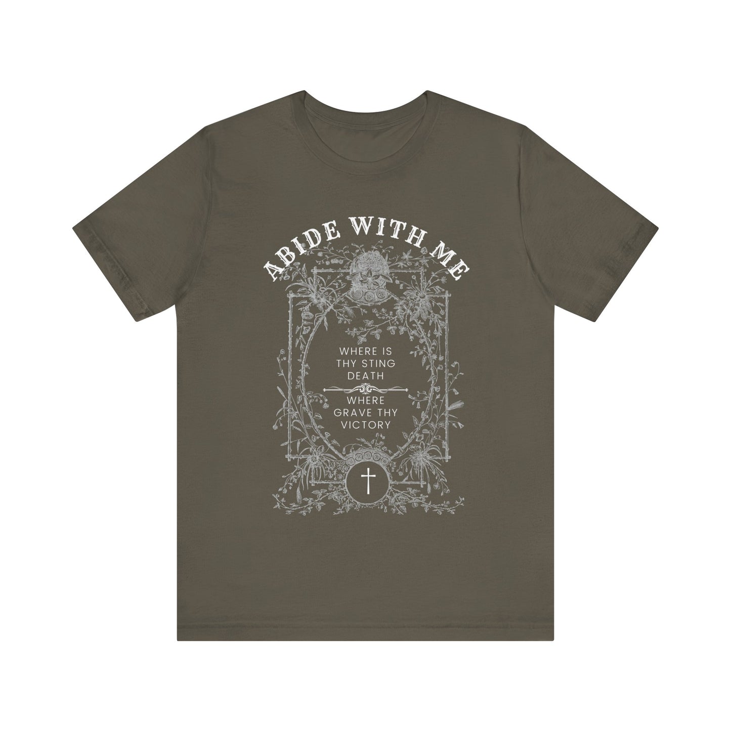 "Abide with Me" Adult Unisex Short Sleeve Tee