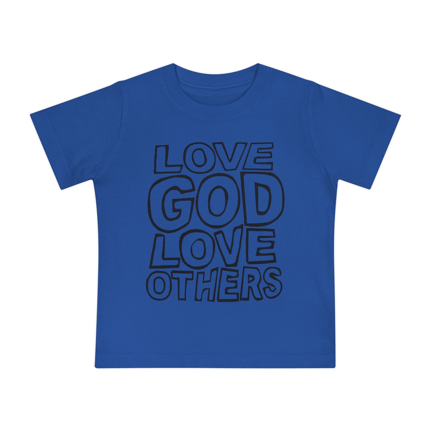 "Love God, Love Others" Baby Short Sleeve Tee