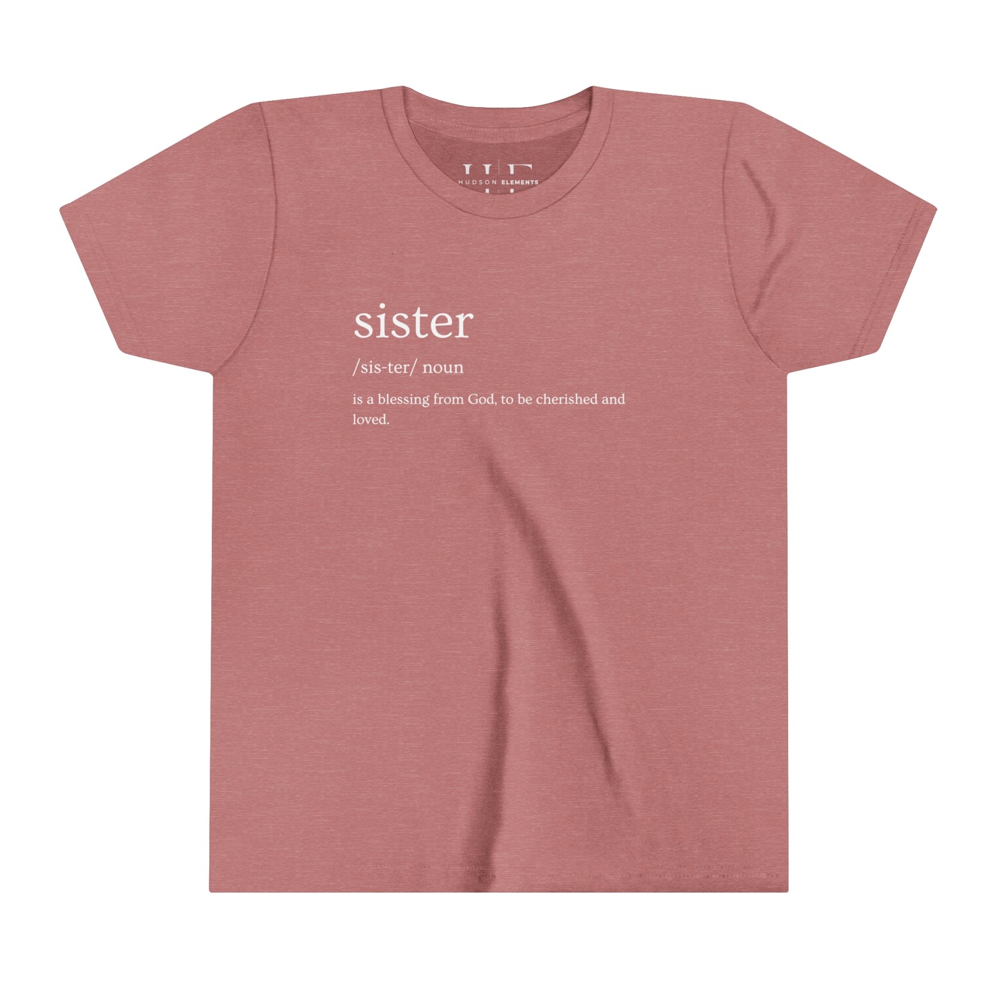 "Sister Blessing" Youth Short Sleeve Tee