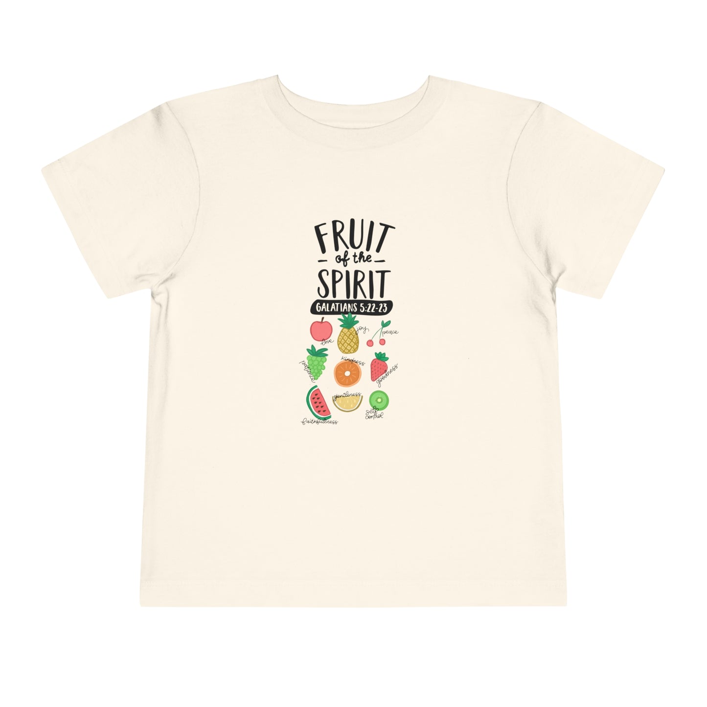 'Fruit of the Spirit" Toddler Short Sleeve Tee