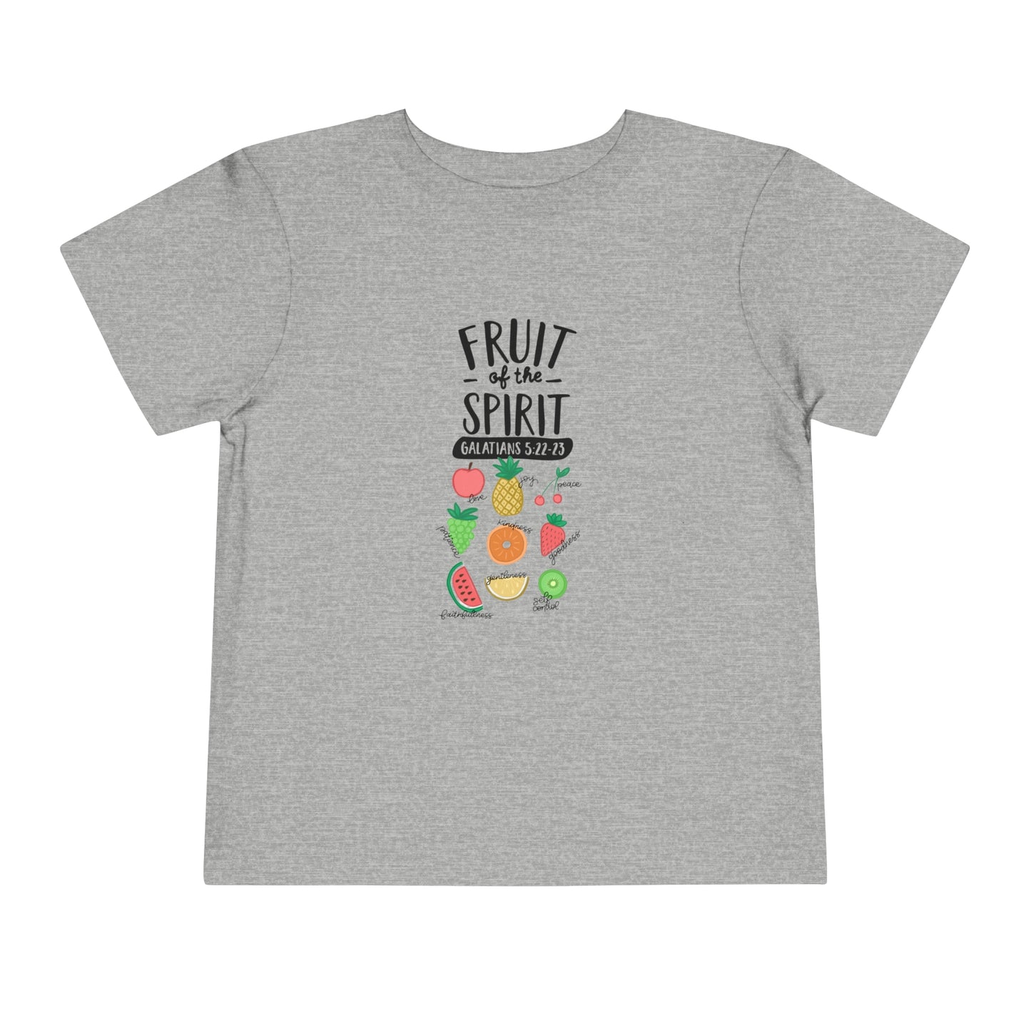 'Fruit of the Spirit" Toddler Short Sleeve Tee