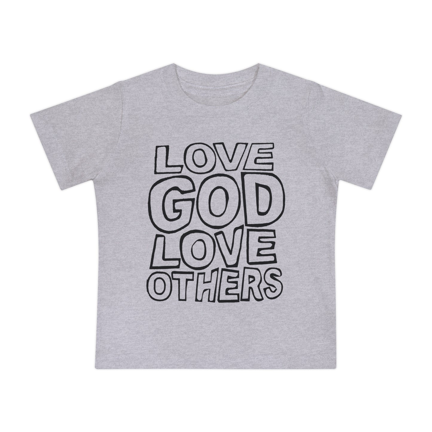 "Love God, Love Others" Baby Short Sleeve Tee