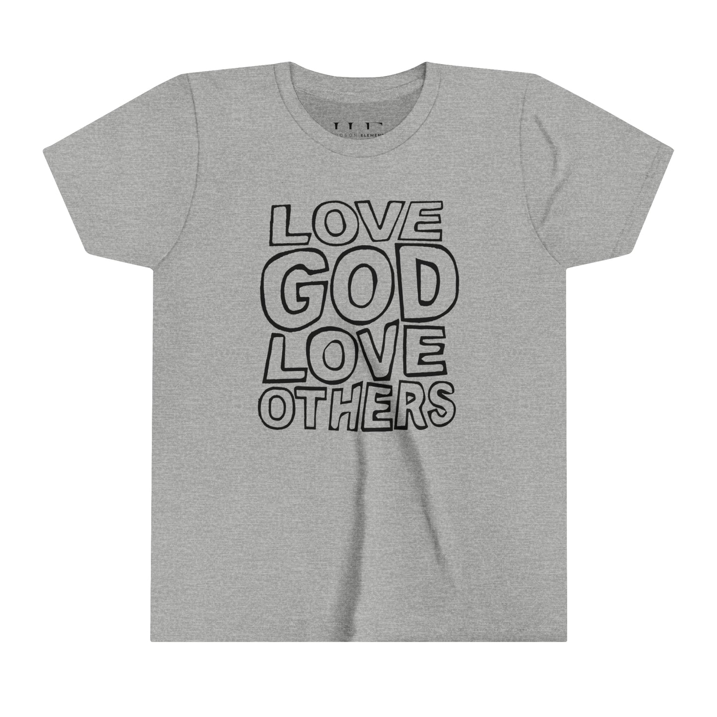 "Love God, Love Others" Youth Short Sleeve Tee