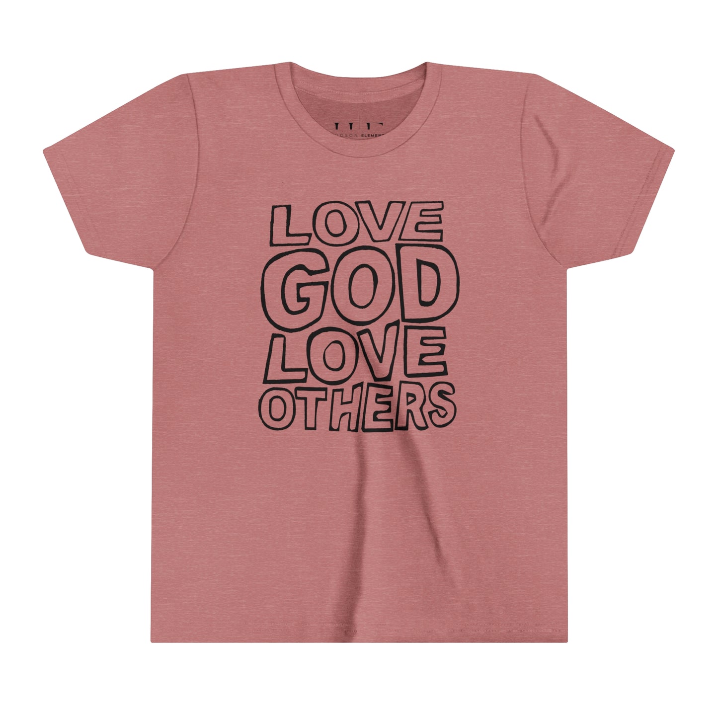 "Love God, Love Others" Youth Short Sleeve Tee