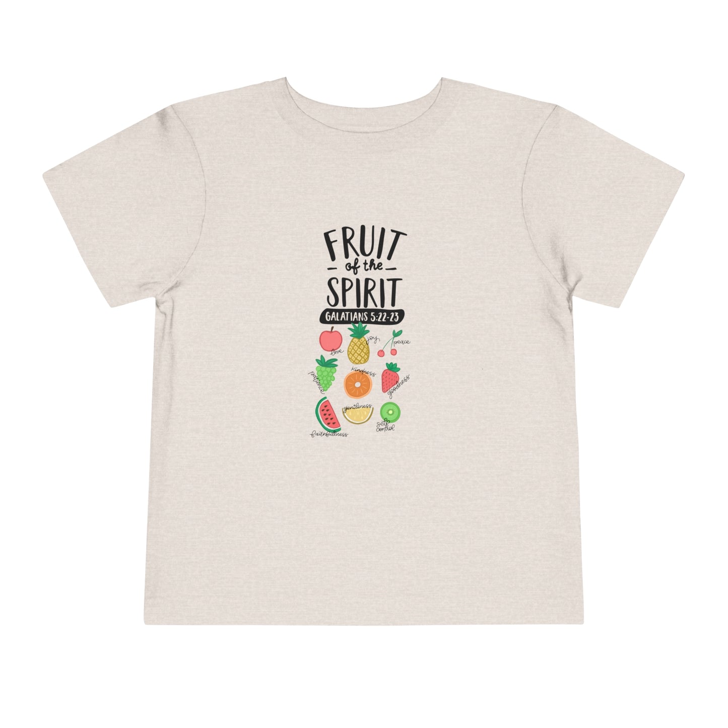 'Fruit of the Spirit" Toddler Short Sleeve Tee