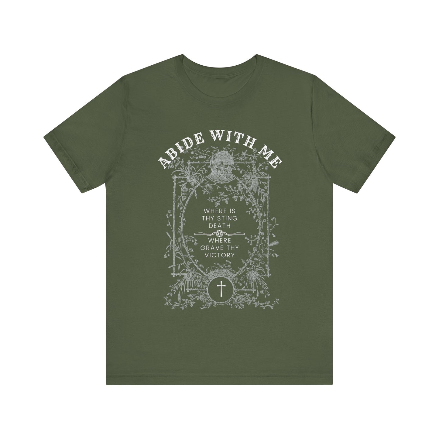 "Abide with Me" Adult Unisex Short Sleeve Tee