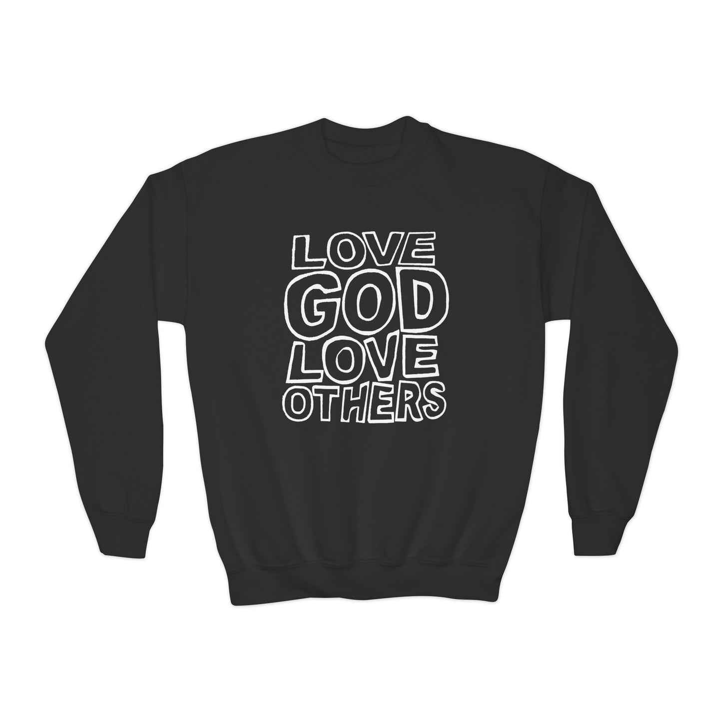 "Love God, Love Others" Youth Sweatshirt