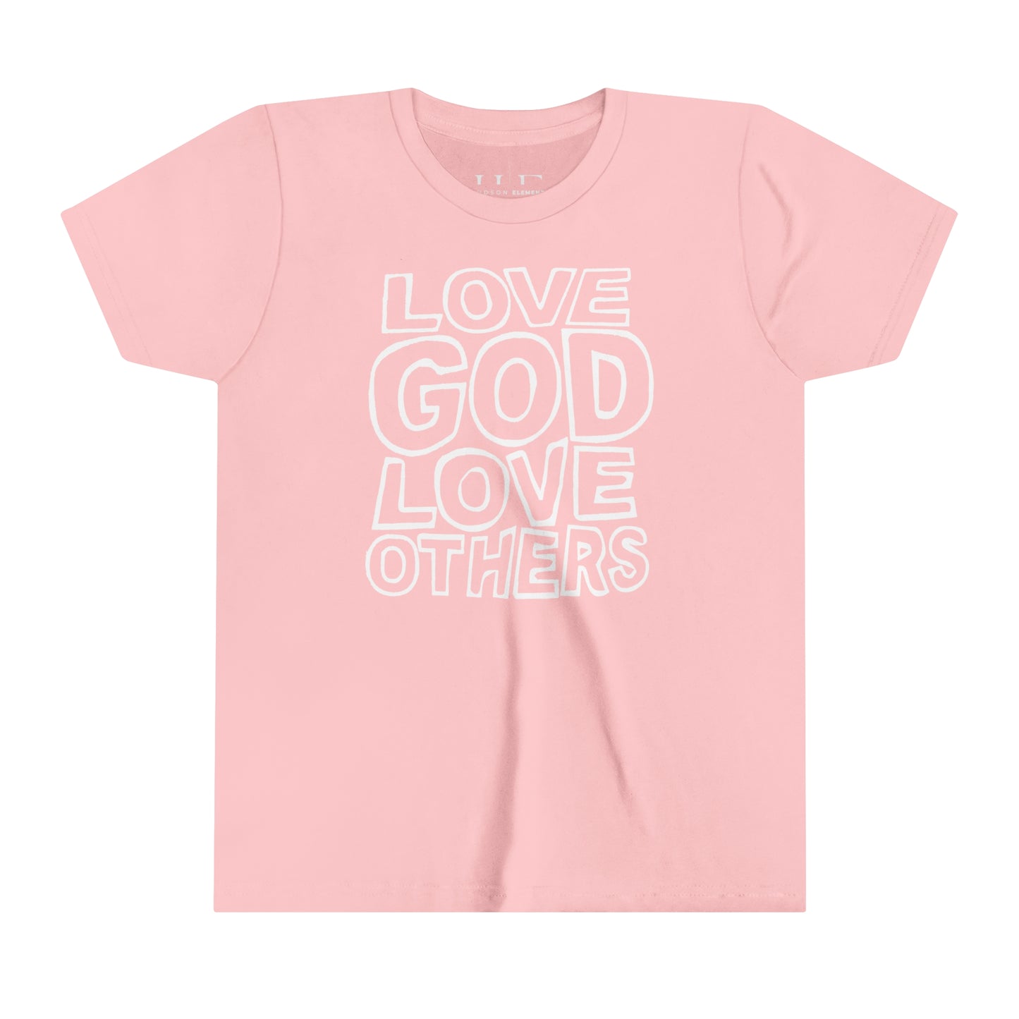 "Love God, Love Others" Youth Short Sleeve Tee