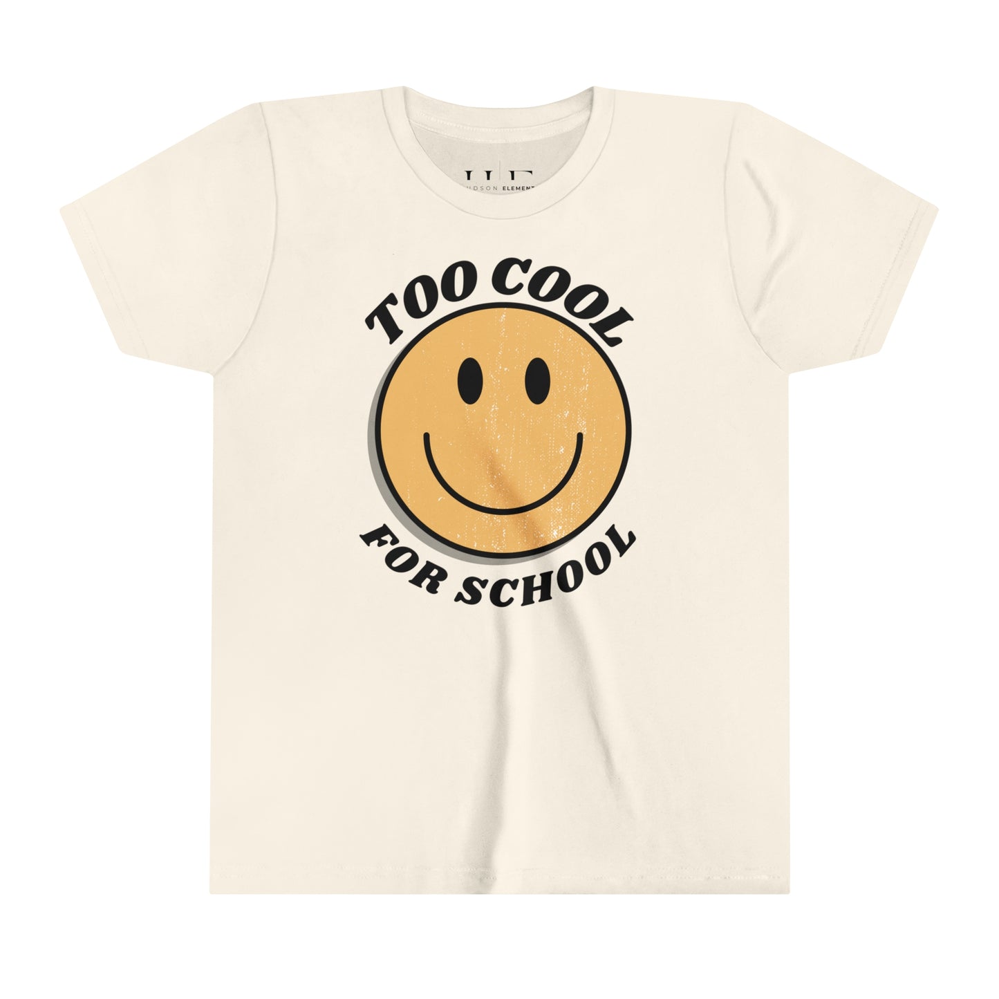 "Too Cool for School" Youth Short Sleeve Tee