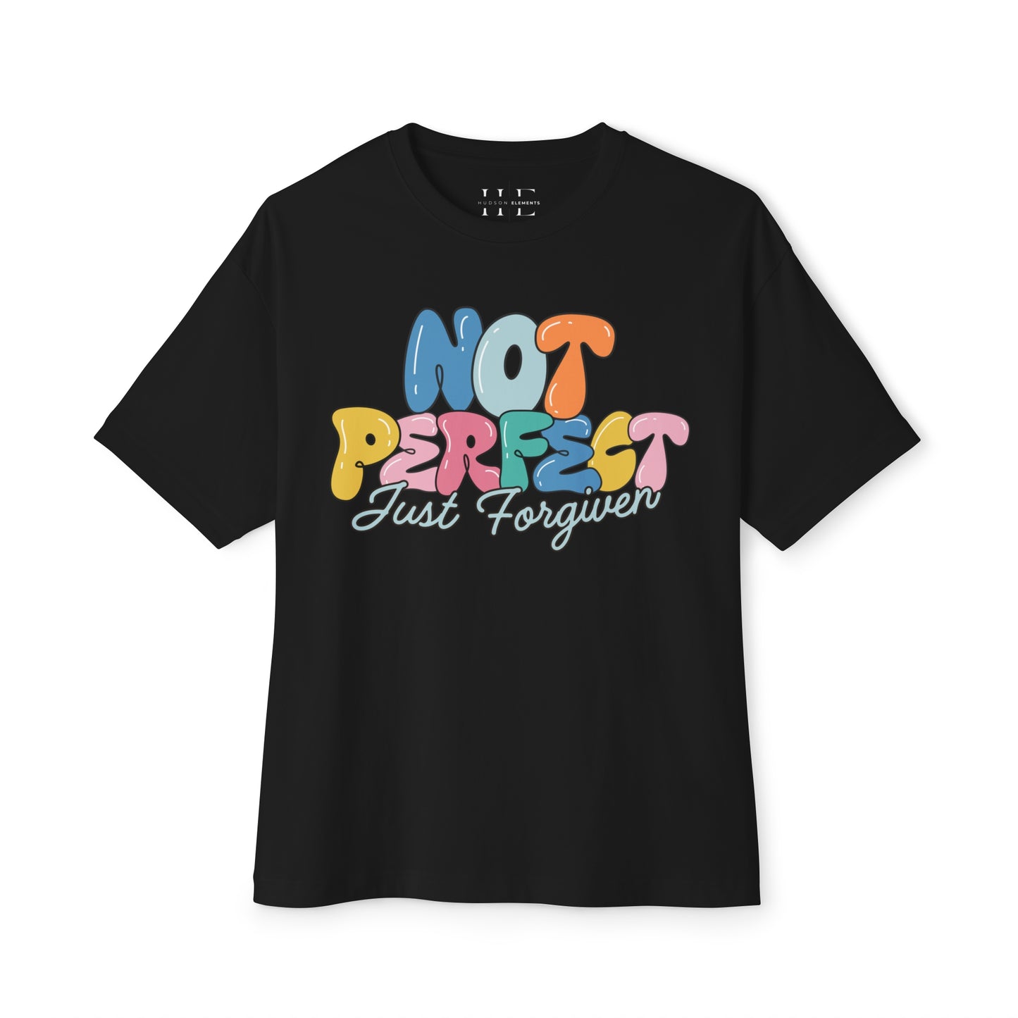 "Not Perfect" Adult Unisex Boxy Tee