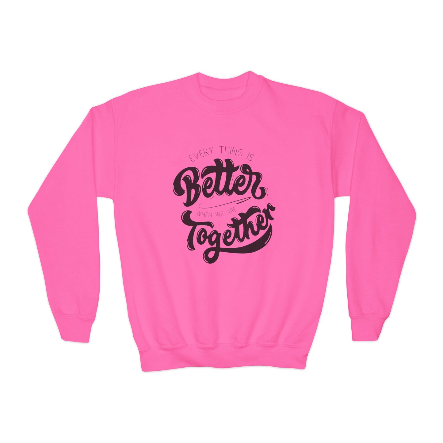 "Better Together" Youth Crewneck Sweatshirt