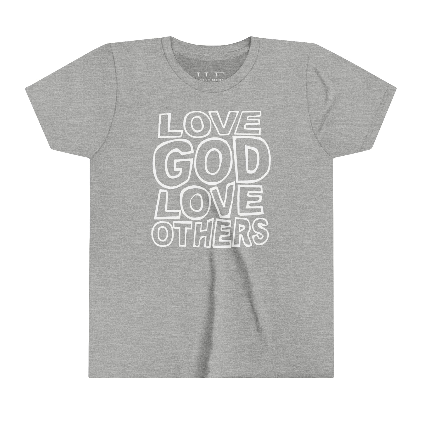 "Love God, Love Others" Youth Short Sleeve Tee