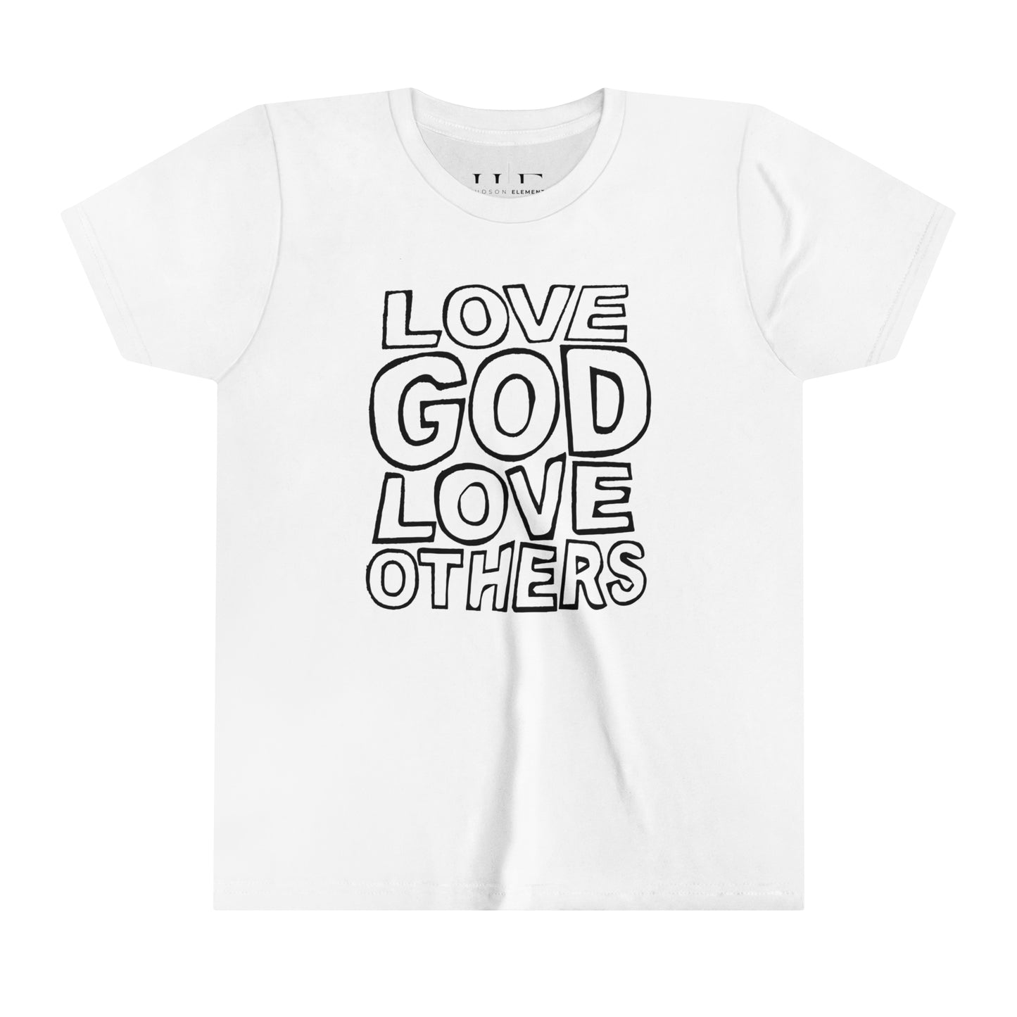 "Love God, Love Others" Youth Short Sleeve Tee