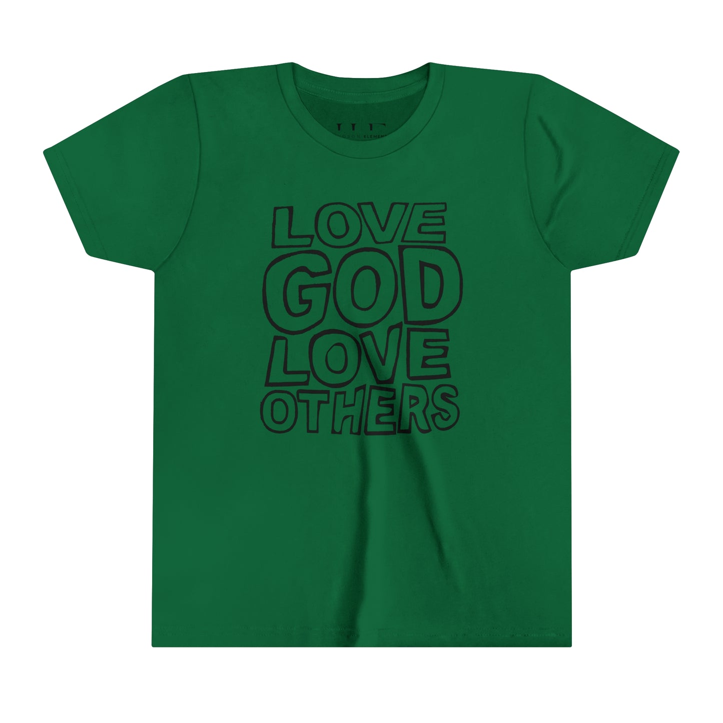 "Love God, Love Others" Youth Short Sleeve Tee