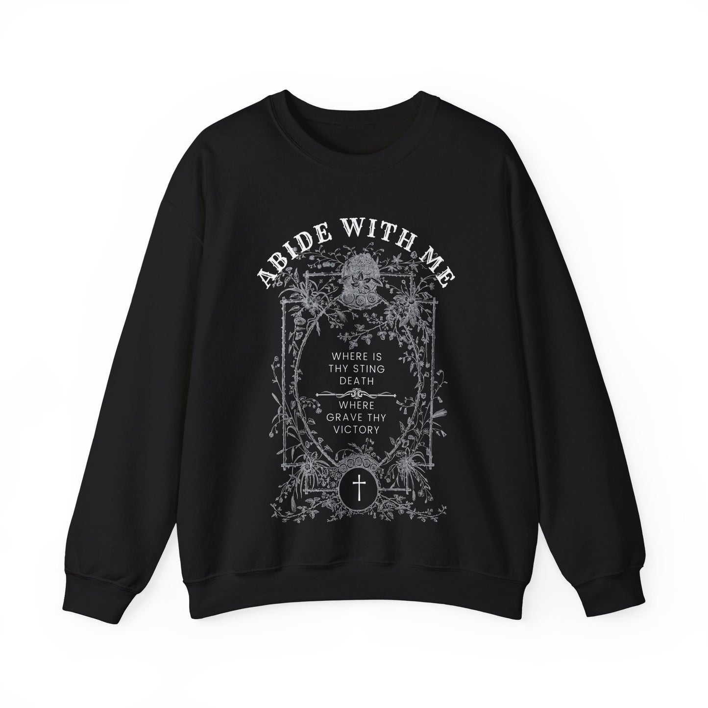 "Abide with Me" Adult Unisex Heavy Sweatshirt