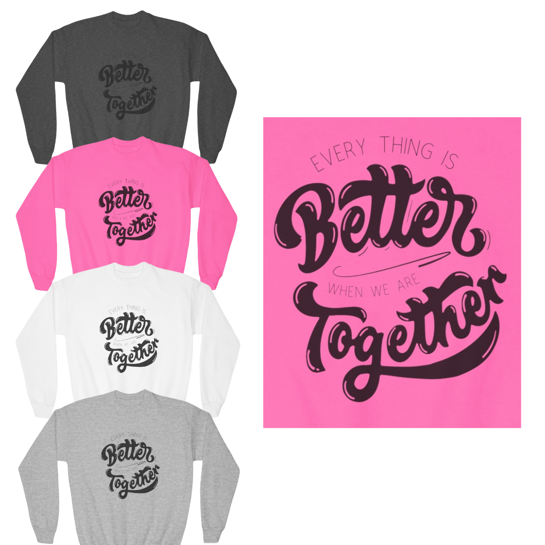 "Better Together" Youth Crewneck Sweatshirt