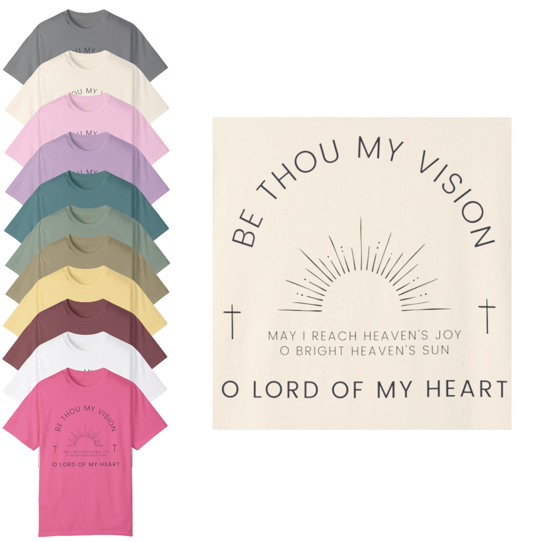 "Be Thou My Vision" Adult Unisex Short Sleeve Tee