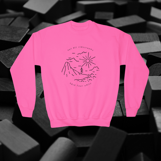 "Not All Classrooms" Youth Crewneck Sweatshirt