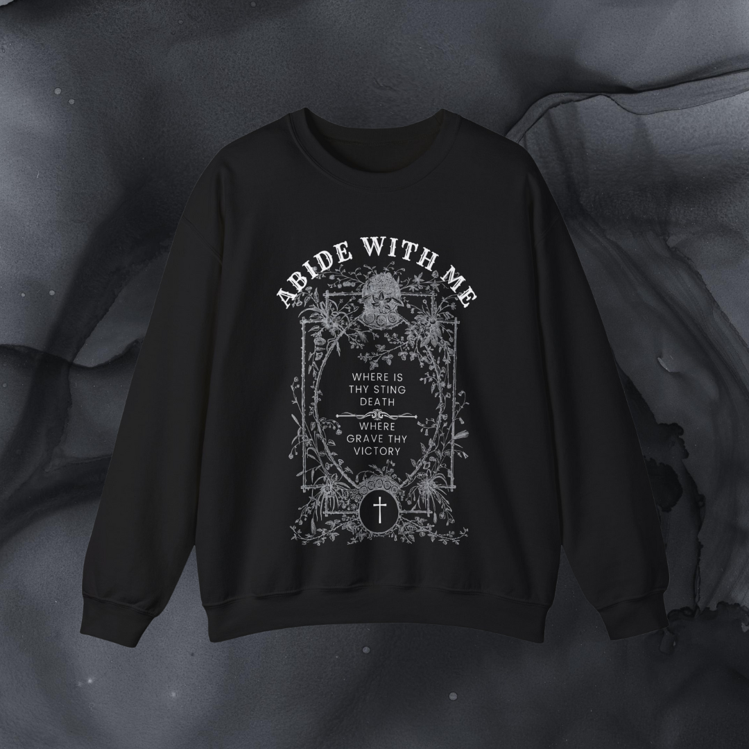 "Abide with Me" Adult Unisex Heavy Sweatshirt