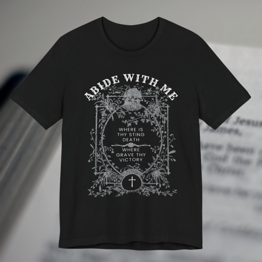 "Abide with Me" Adult Unisex Short Sleeve Tee