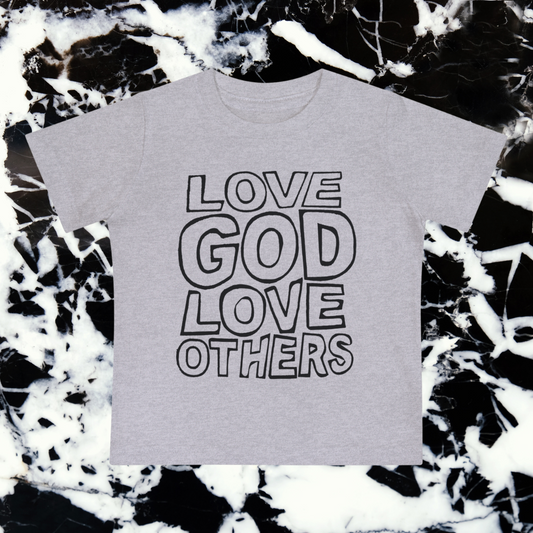 "Love God, Love Others" Baby Short Sleeve Tee