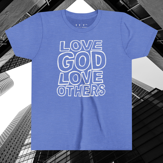 "Love God, Love Others" Youth Short Sleeve Tee