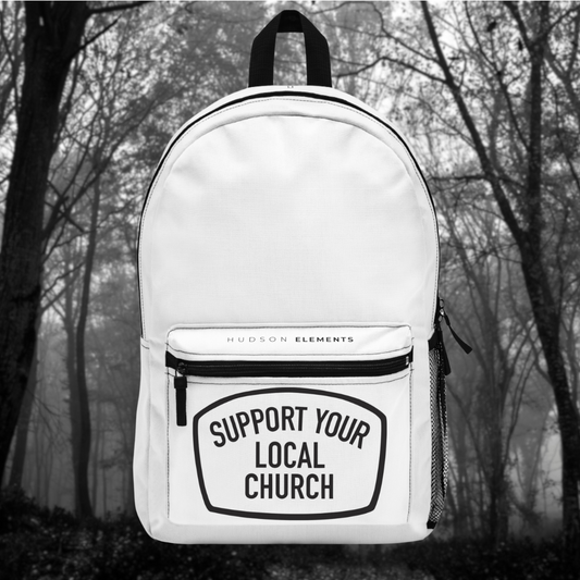 "Support Your Local Church" Backpack